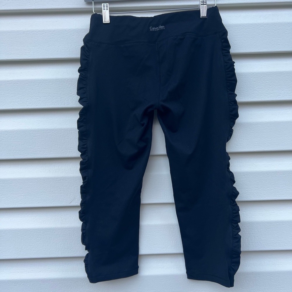 Calvin Klein Ruffled Capris - Picture 3 of 7